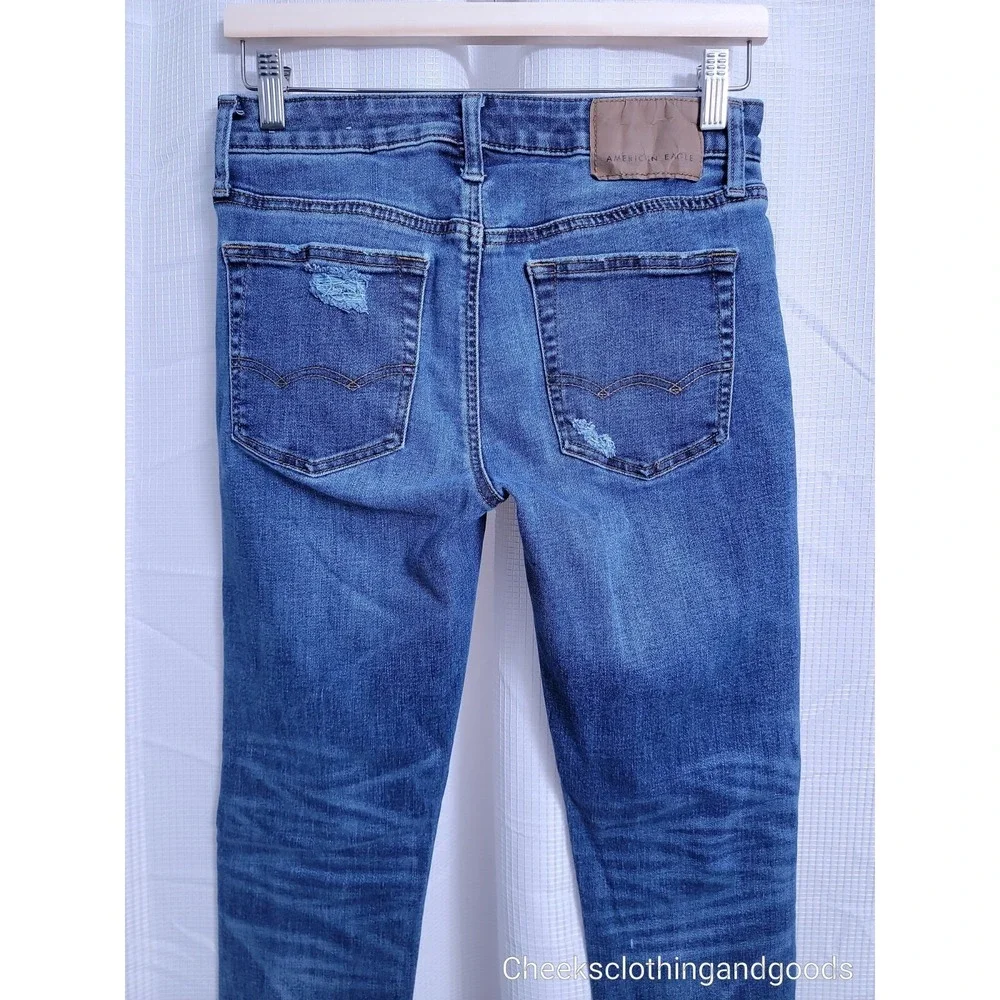 American Eagle Slim Distressed Next Level Airflex Jeans Men's 29x30